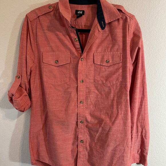 H&M Men's Small Button Down Shirt - Picture 1 of 6